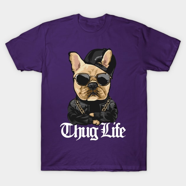 Thug life dog shirt cheap